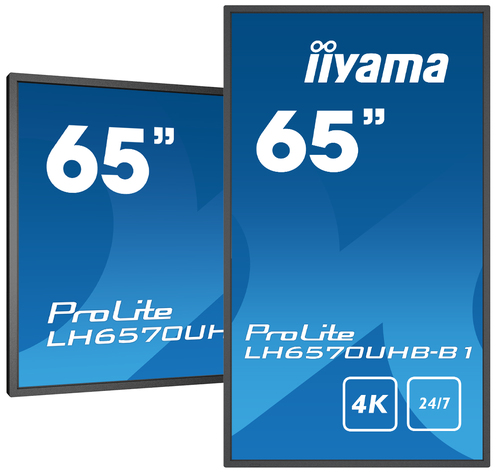 Iiyama LH6570UHB-B1 (LH6570UHB-B1) - Achat / Vente Affichage dynamique sur grosbill.com - 4