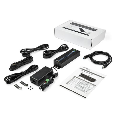 Hub USB 3.0 a 10 porte industriali USB - Achat / Vente sur grosbill.com - 3