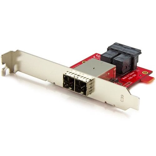 Mini-SAS Adapter - Dual SFF-8643 to 8644 - Achat / Vente sur grosbill.com - 0