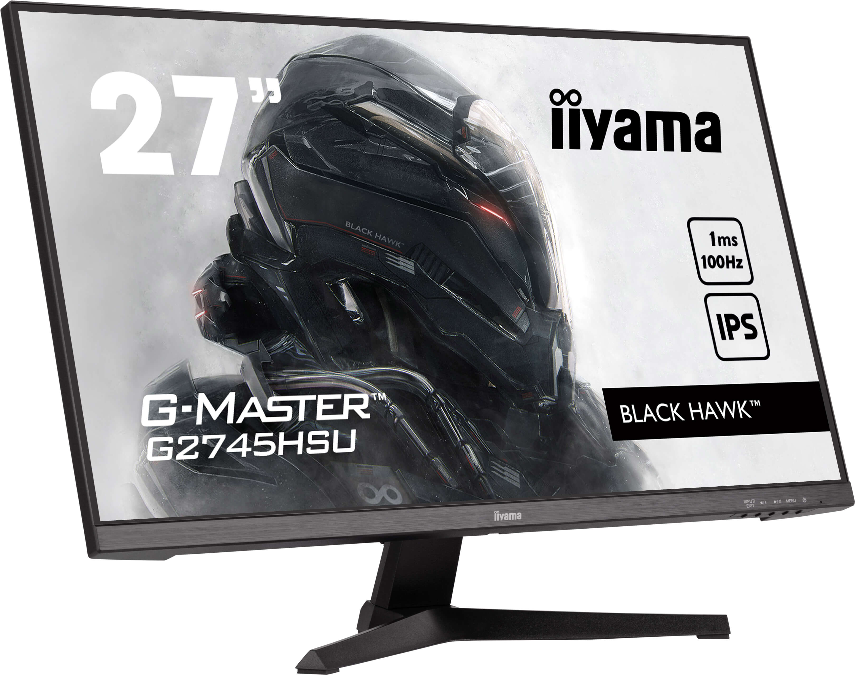 Iiyama 27"  G2745HSU-B2 - Ecran PC Iiyama - grosbill.com - 3