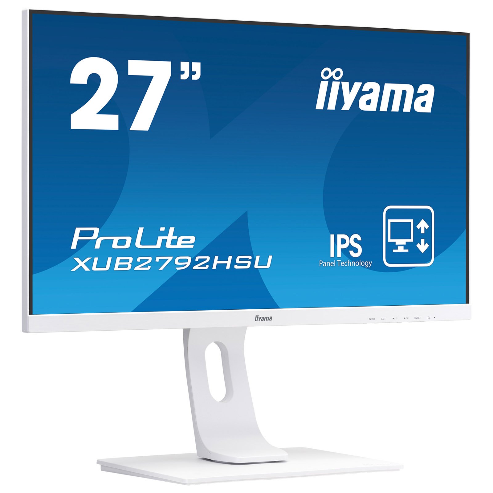 Iiyama 27"  XUB2792HSU-W1 -- - Ecran PC Iiyama - grosbill.com - 2