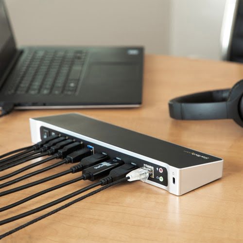 Triple-Video Docking Station for Laptops - Achat / Vente sur grosbill.com - 4