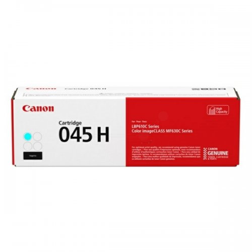 Toner Cyan Grande Capacité 045 HC - 1245C002 pour imprimante  Canon - 0