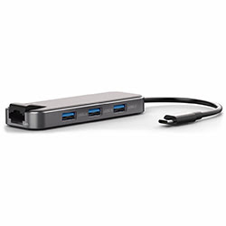 Accessoire PC portable Bluestork 3 Ports USB 2.0 + HDMI + USB Type C + RJ45 Grosbill