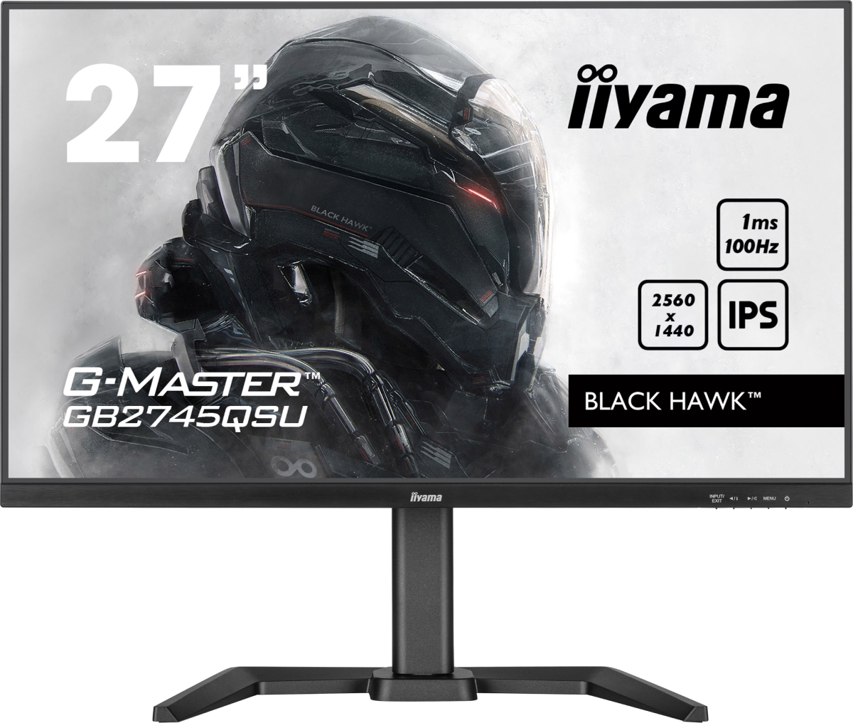 Iiyama 27"  GB2745QSU-B1 - Ecran PC Iiyama - grosbill.com - 0