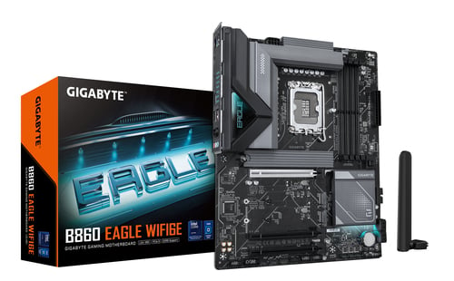 Gigabyte B860 EAGLE WIFI6E ATX  - Carte mère Gigabyte - 0