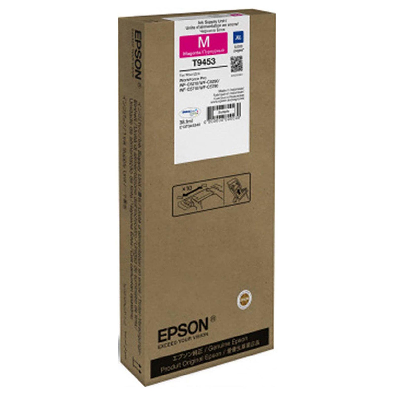 Cartouche d'encre Magenta XL WF-C5 Series - T9453 pour imprimante Jet d'encre Epson - 0