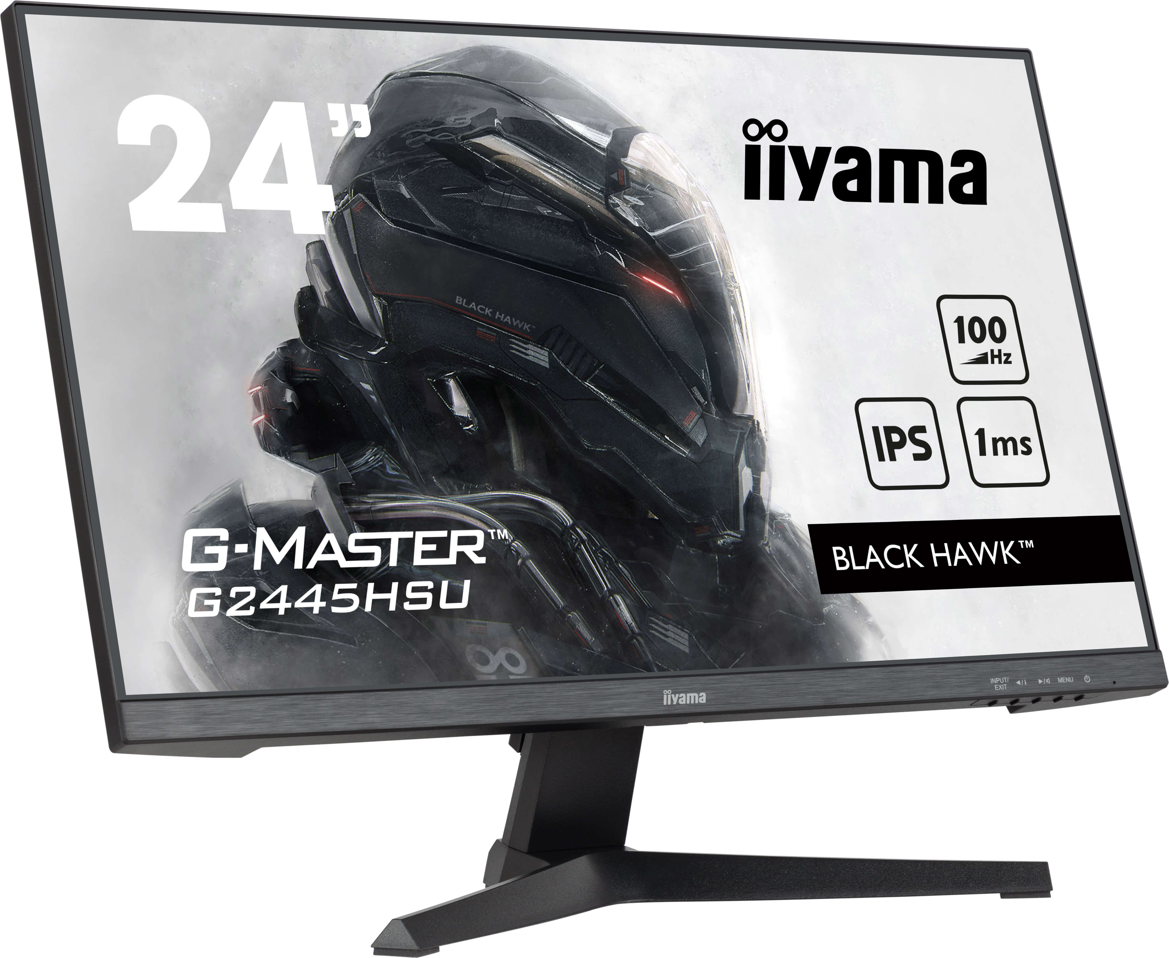 Iiyama 24"  G2445HSU-B2 - Ecran PC Iiyama - grosbill.com - 3