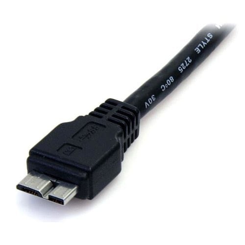 0.5m 1.5ft Black USB 3.0 Micro B Cable - Achat / Vente sur grosbill.com - 1