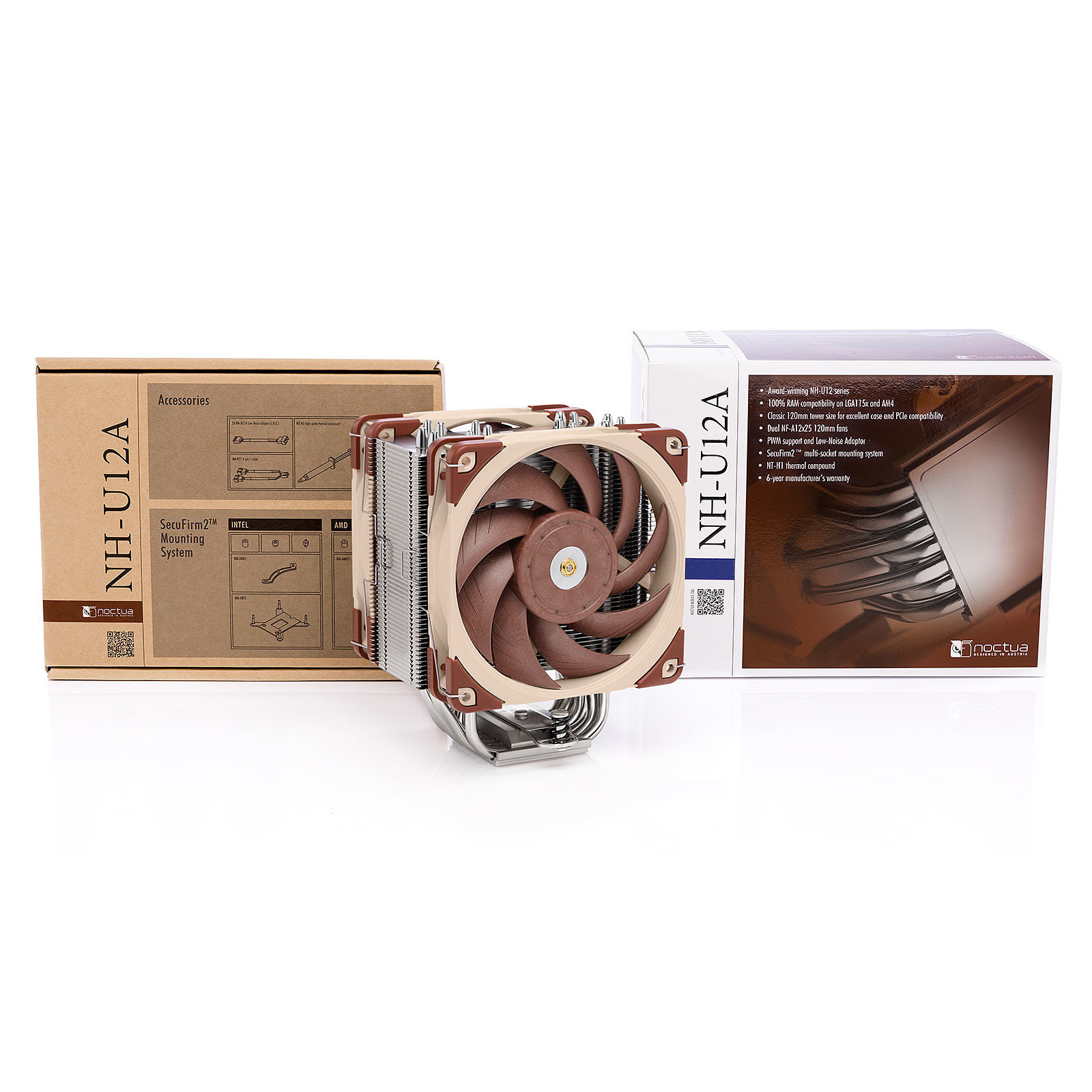 Noctua 120mm - Ventilateur CPU Noctua - grosbill.com - 1