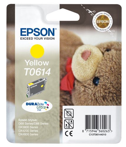 Epson - Jaune - C13T06144010 - Achat / Vente Consommable imprimante sur grosbill.com - 1