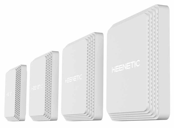 KEENETIC Orbiter Pro Pack de 4 - AC1300/Mesh/Wi-Fi 5/PoE - 0