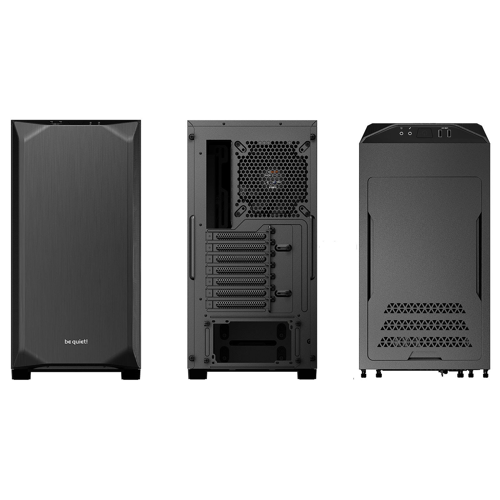 be quiet! Pure Base 500 Window Black BGW34 Noir - Boîtier PC - 3