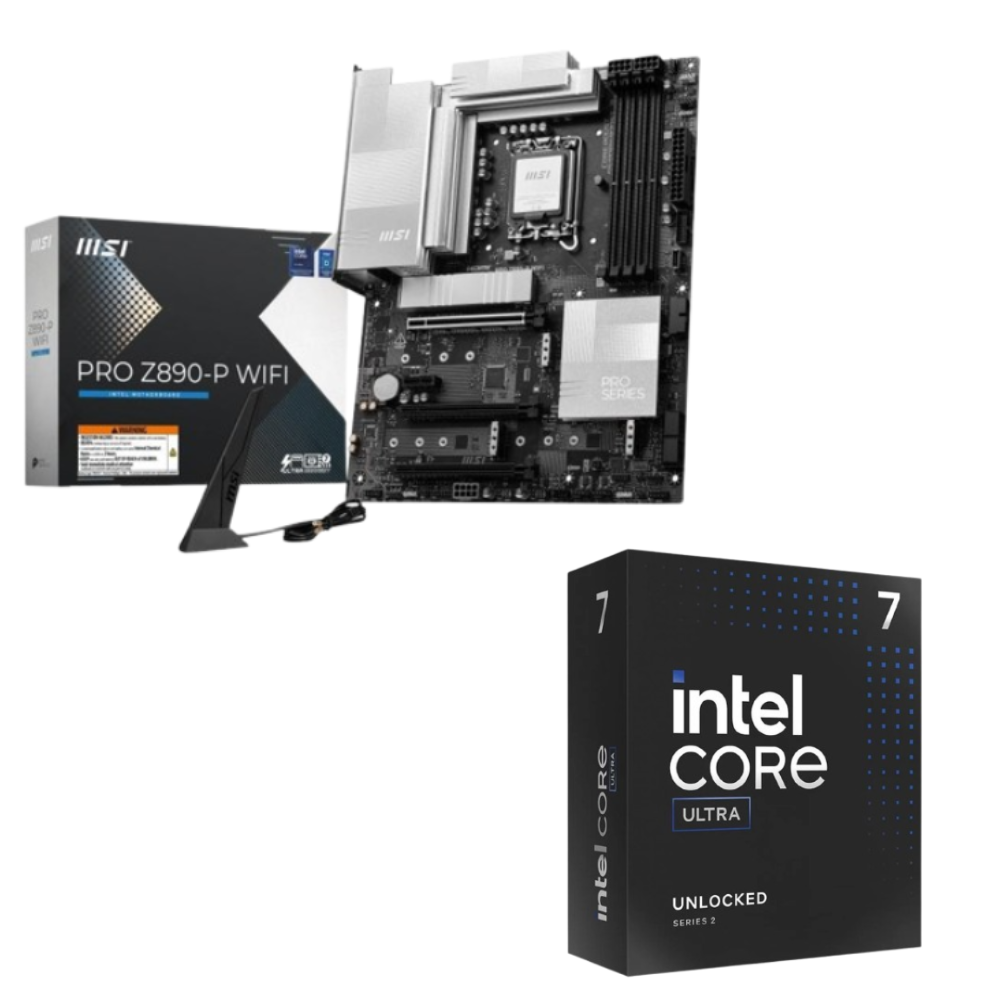 Kit Upgrade PC MSI - Bundle PRO Z890-P WIFI + Core Ultra 7 265KF