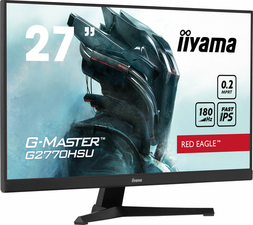 Iiyama 27"  G2770HSU-B6 - Ecran PC Iiyama - grosbill.com - 1