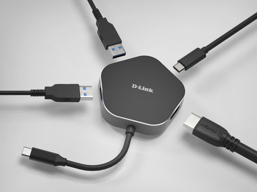 4-in-1 USB-C Hub HDMI Power Delivery - Achat / Vente sur grosbill.com - 1