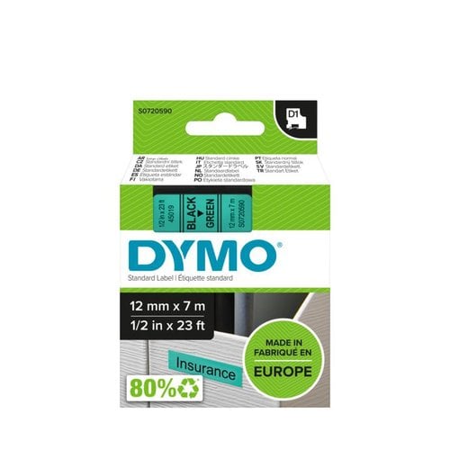 Dymo D1 - TAPE DYMO 12MMX7M - Achat / Vente Consommable imprimante sur grosbill.com - 1