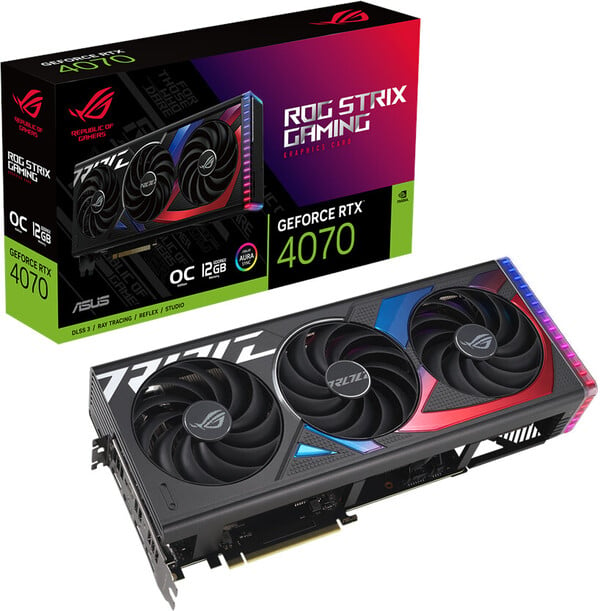 Asus ROG-STRIX-RTX4070S-O12G-GAMING  - Carte graphique Asus - 0