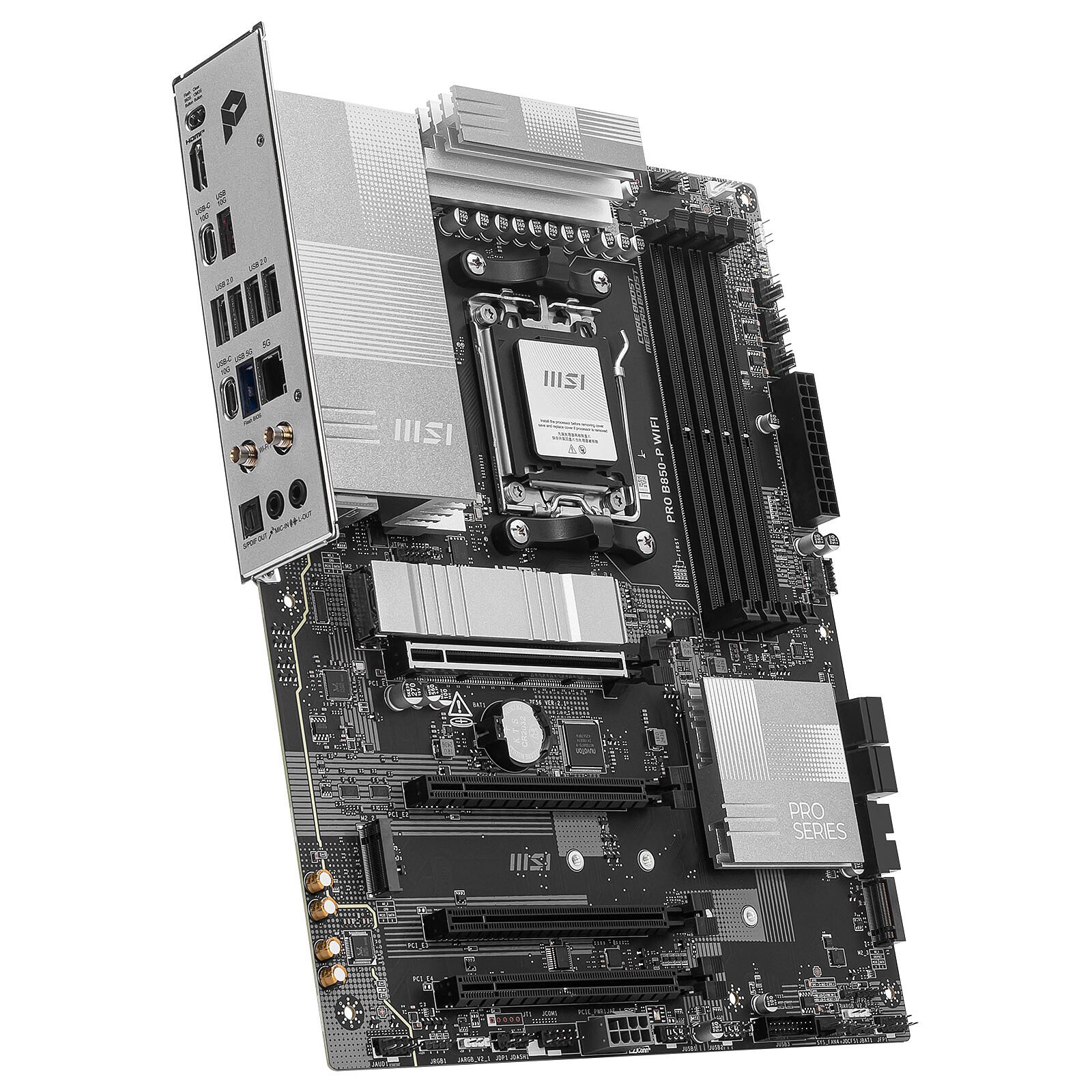 MSI PRO B850-P WIFI ATX  - Carte mère MSI - grosbill.com - 1