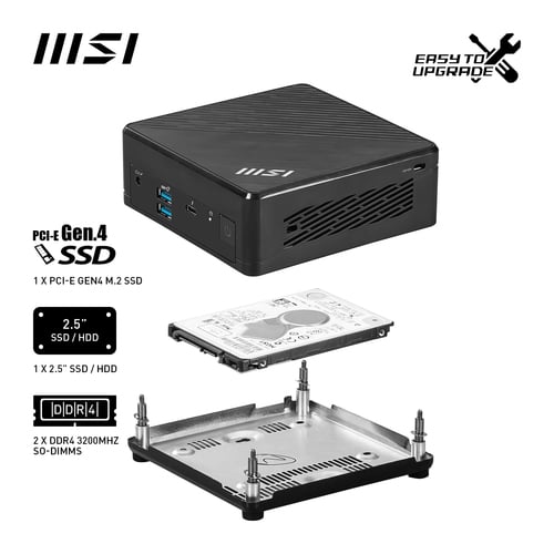 MSI Cubi 5 12M-003BEU - Barebone et Mini-PC MSI - grosbill.com - 8