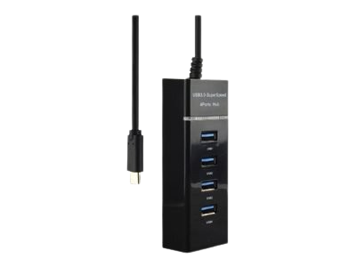 MCL Samar USB-C 4 ports USB 3.0 - Hub MCL Samar - grosbill.com - 0