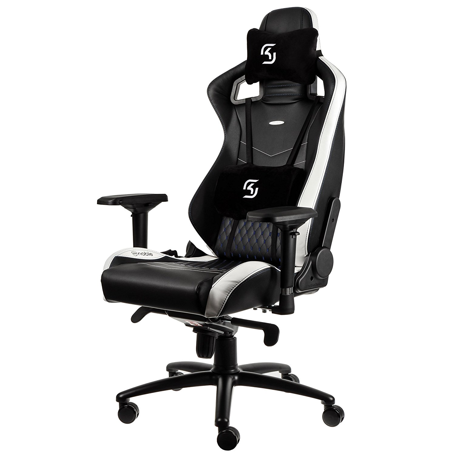 NobleChairs EPIC Series Noir/Bleu - Siège PC Gamer - grosbill.com - 0