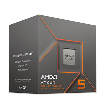 AMD Ryzen 5 8400F - 4.7GHz - Processeur AMD - grosbill.com - 0