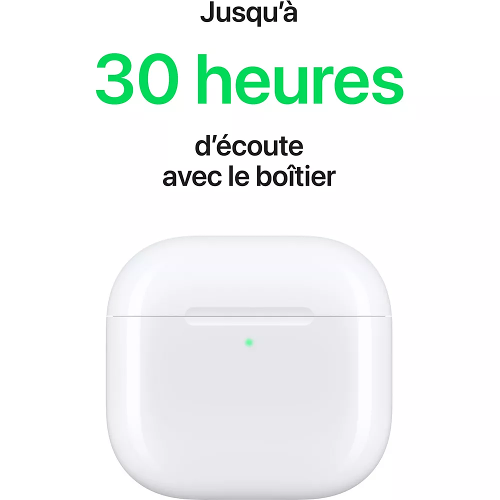 Ecouteur AirPods 4 - Accessoire téléphonie Apple - grosbill.com - 5