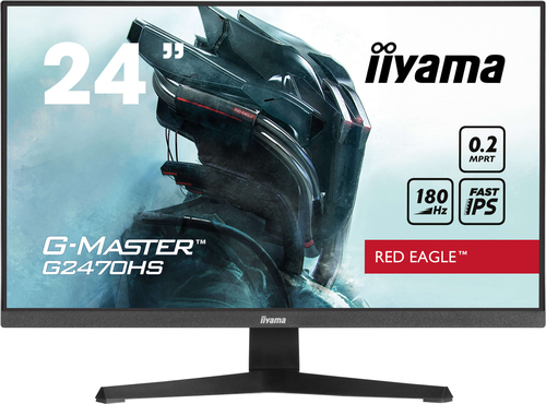 Iiyama 24"  G2470HS-B1 - Ecran PC Iiyama - grosbill.com - 0