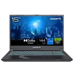 PC portable Gigabyte G5 MF5-H2FR354KH - 15.6" FHD 144Hz i7-13620H RTX 4050 16Go 1To W11 Grosbill