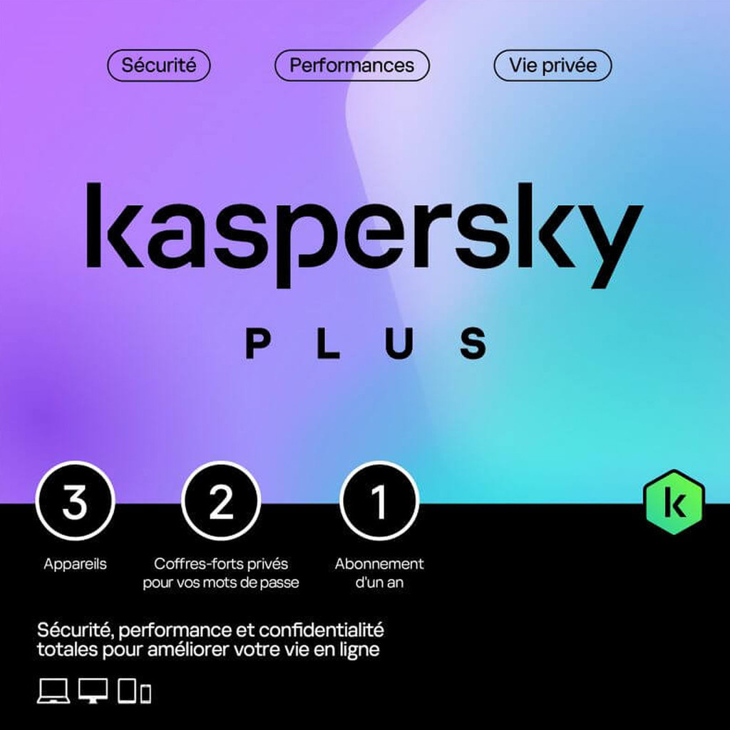 Kaspersky Logiciel sécurité MAGASIN EN LIGNE Grosbill