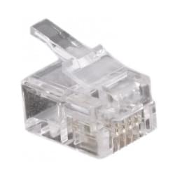 image produit   Connecteur RJ11 4/6 brins (sachet de 10) Grosbill