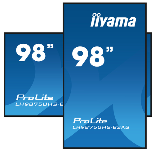 Iiyama ProLite LH9875UHS-B2AG (LH9875UHS-B2AG) - Achat / Vente Affichage dynamique sur grosbill.com - 1