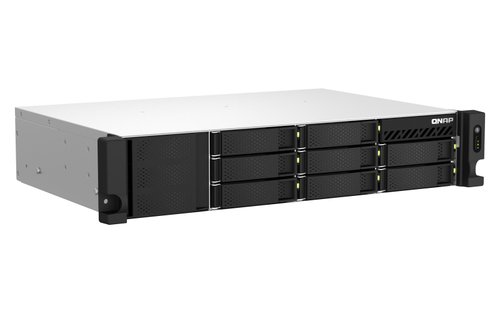 QNAP 8-bay short-depth rackmount NAS AM - Achat / Vente sur grosbill.com - 1