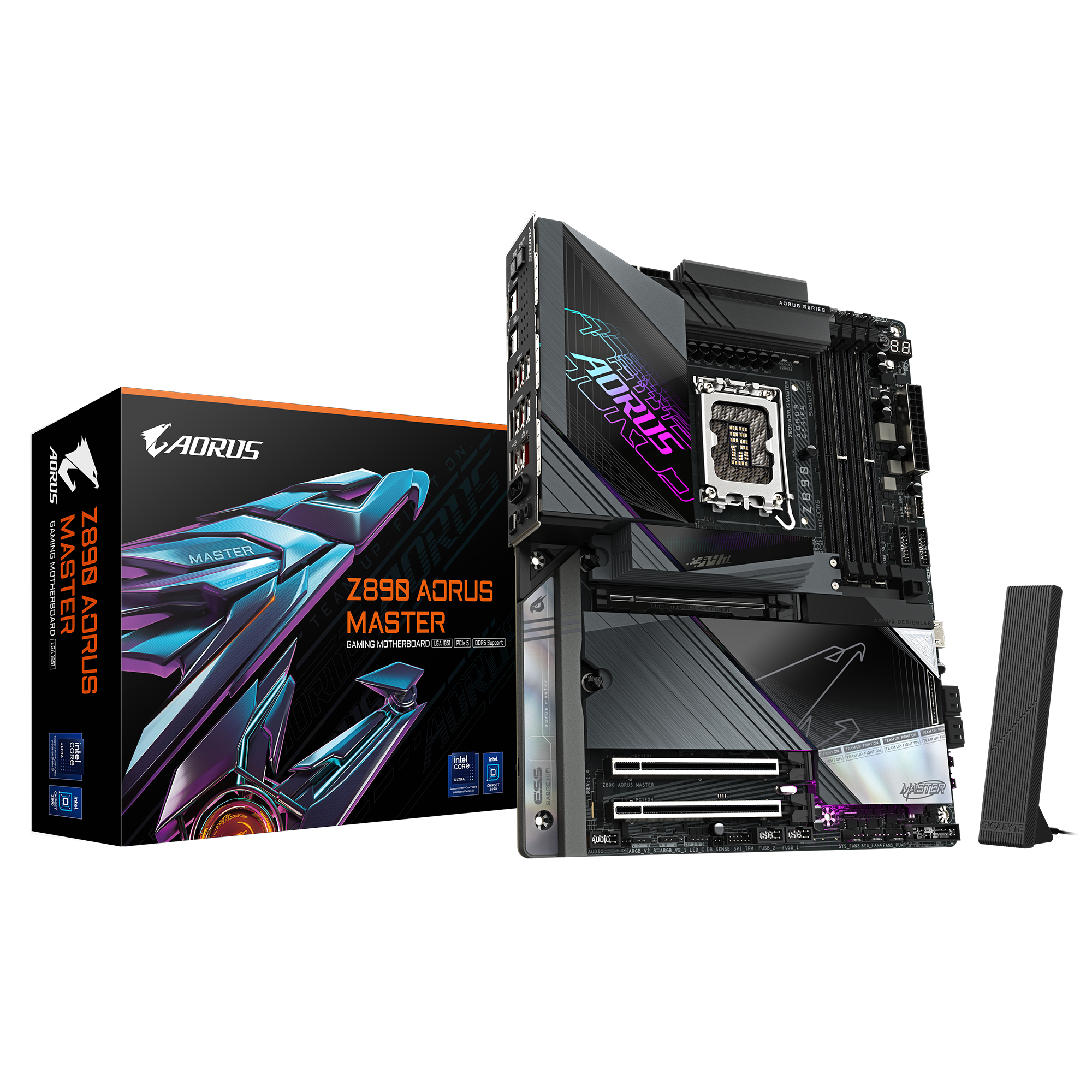 Gigabyte Z890 AORUS MASTER ATX  - Carte mère Gigabyte - 0